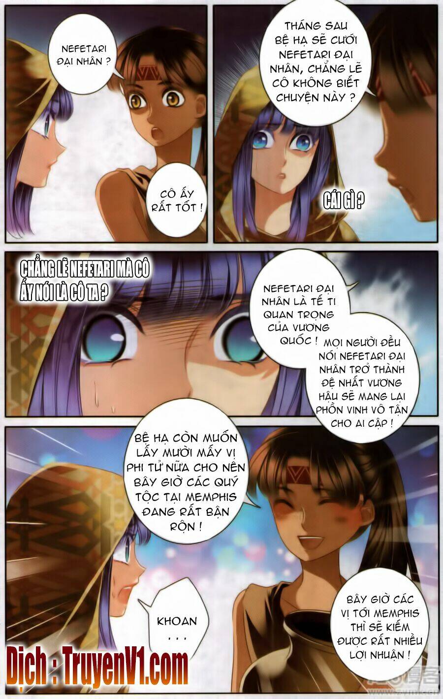 sủng phi của pharaoh chapter 57 - Trang 2