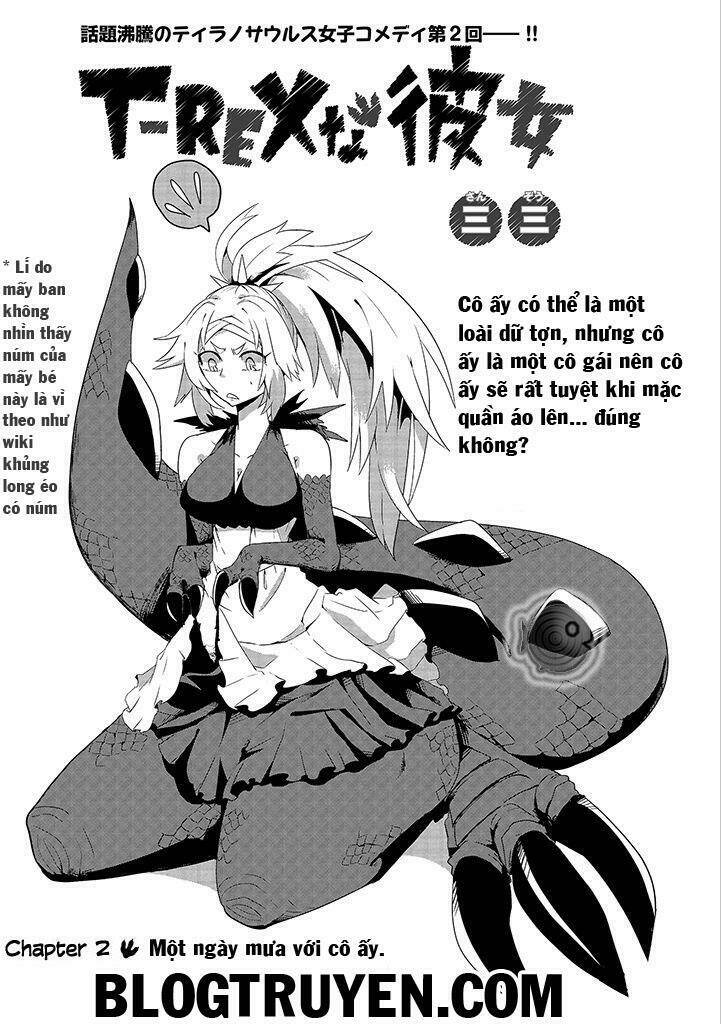 T-Rex Na Kanojo Chapter 2 - Trang 2