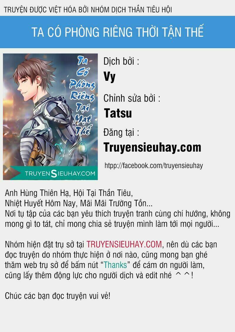 ta có phòng riêng thời tận thế chapter 101 - Next chapter 102