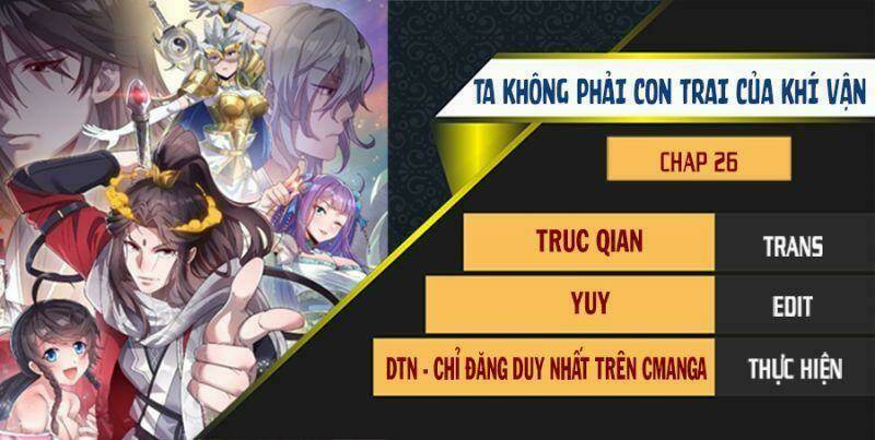 ta không phải con cưng của khí vận Chapter 26 - Next Chapter 27