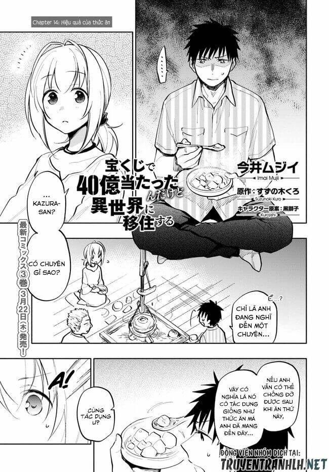 Takarakuji De 40-Oku Atattandakedo Isekai Ni Ijuu Suru Chapter 14 - Trang 2