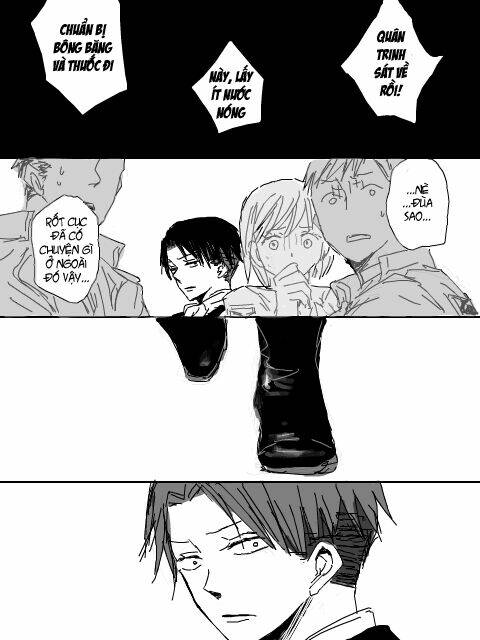 Tấn Công Người Khổng Lồ - Doujinshi Eruri Chapter 18 - Trang 2