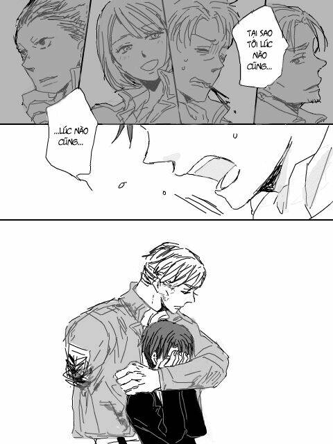 Tấn Công Người Khổng Lồ - Doujinshi Eruri Chapter 18 - Trang 2