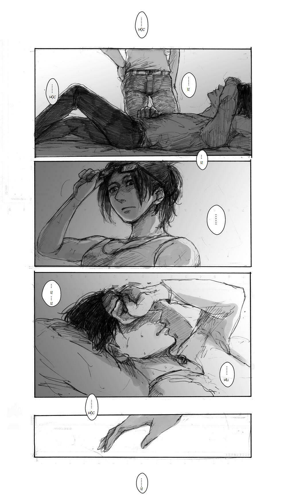 Tấn Công Người Khổng Lồ - Doujinshi LeviHan Chapter 10 - Next Chapter 11