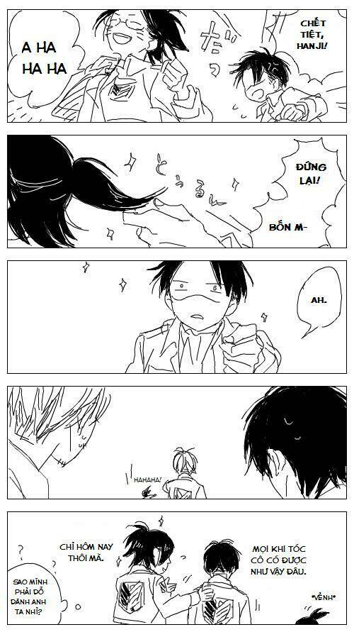 Tấn Công Người Khổng Lồ - Doujinshi LeviHan Chapter 5 - Next Chapter 6