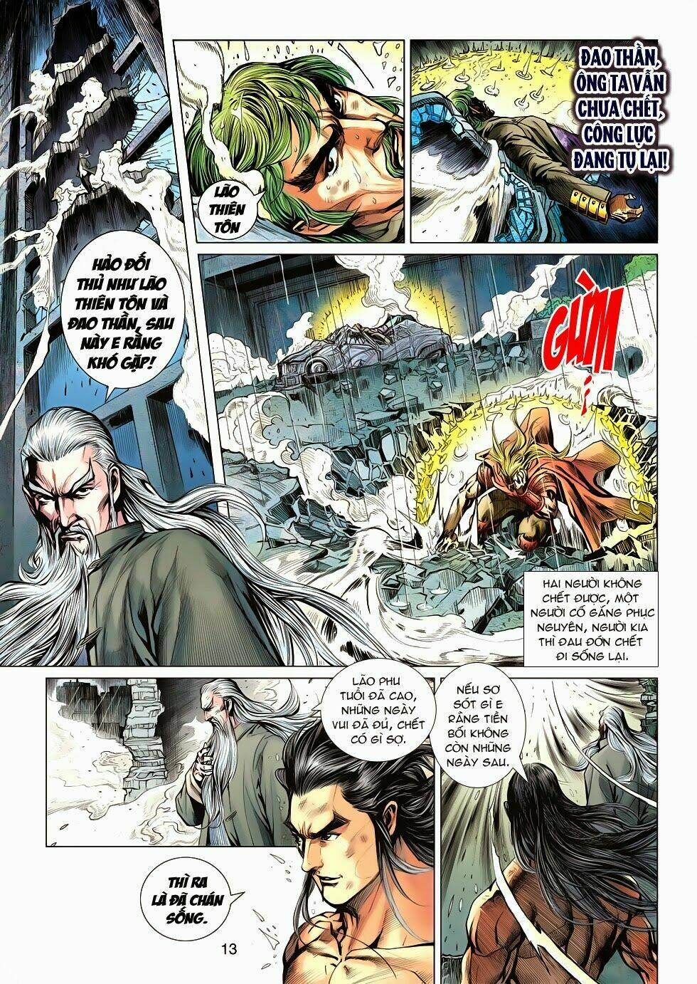 tân tác long hổ môn chapter 608: lão thiên tôn không là lão thiên - Next chapter 609: nộ hải Đồ long