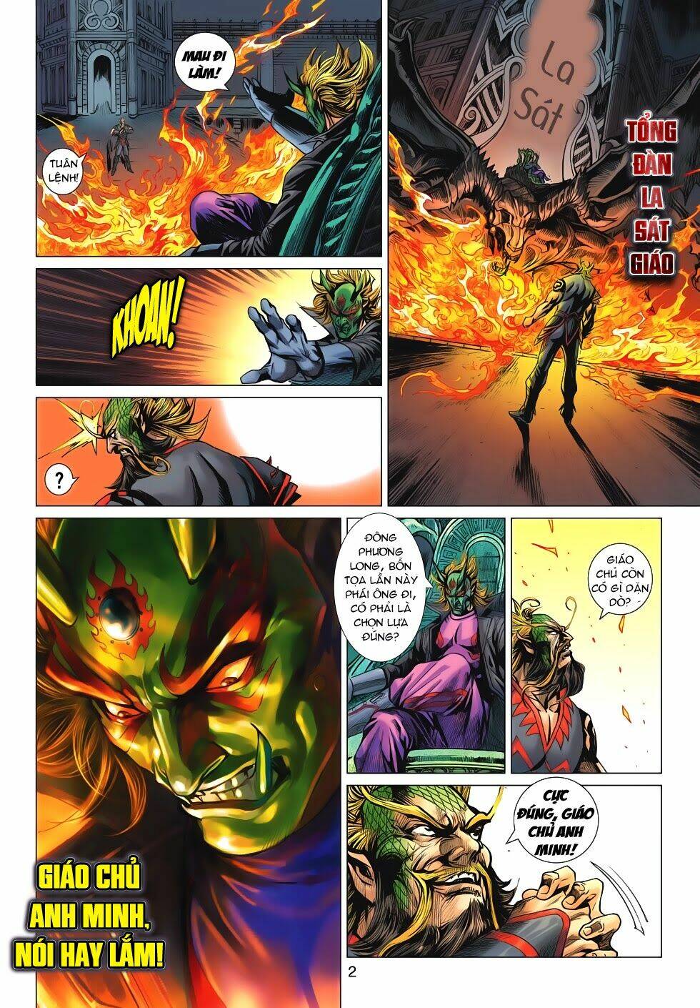 tân tác long hổ môn chapter 677: giáo chủ anh minh - Next chapter 678: hàng long phá thiên quan