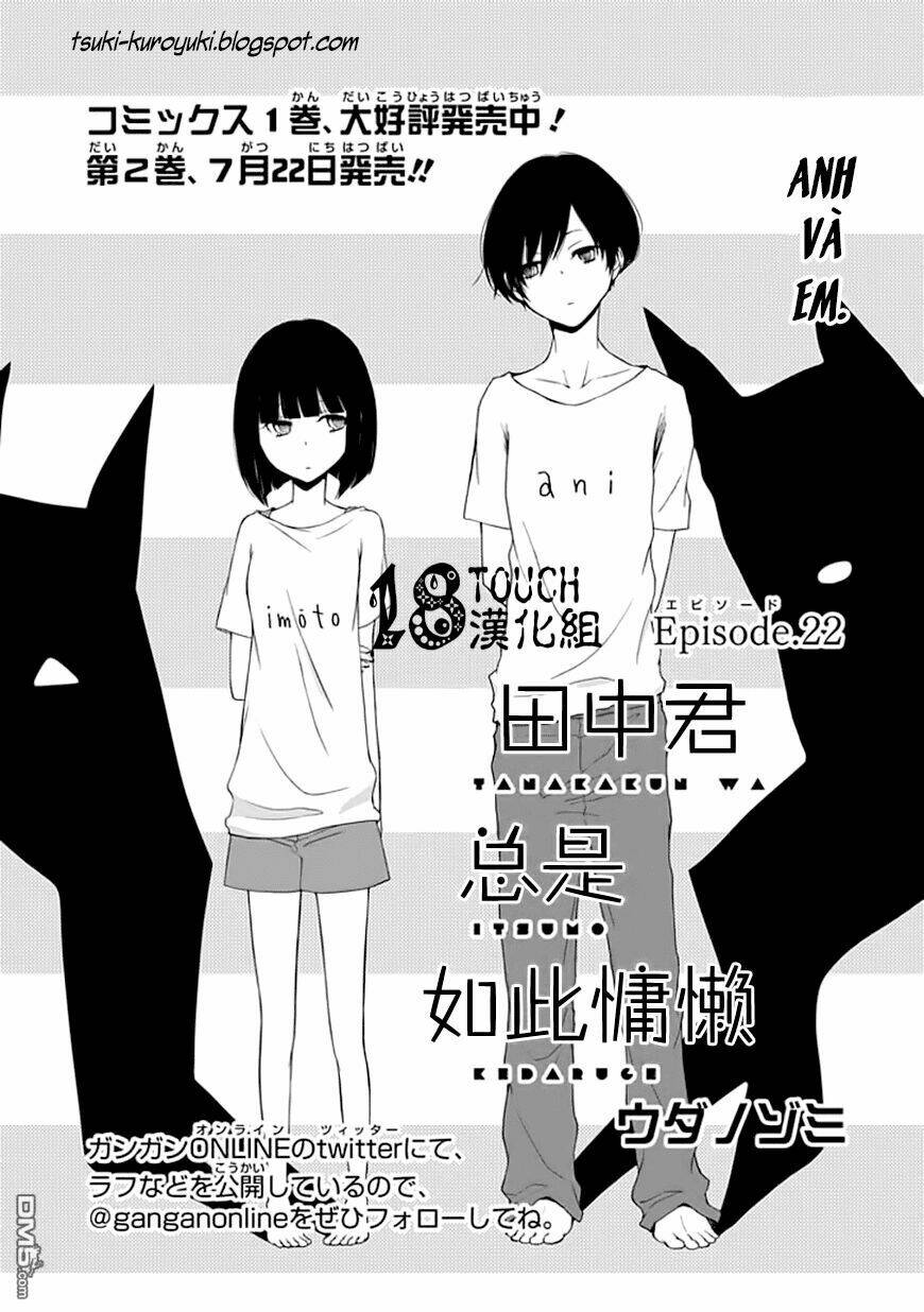 Tanaka Kun Lúc Nào Cũng Bơ Phờ Chapter 22 - Trang 2