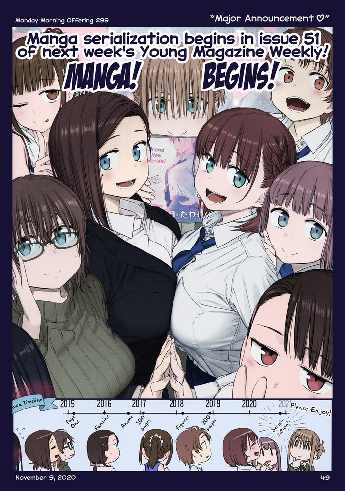 Tawawa on Monday - Art every Monday Chapter 300 - Trang 2