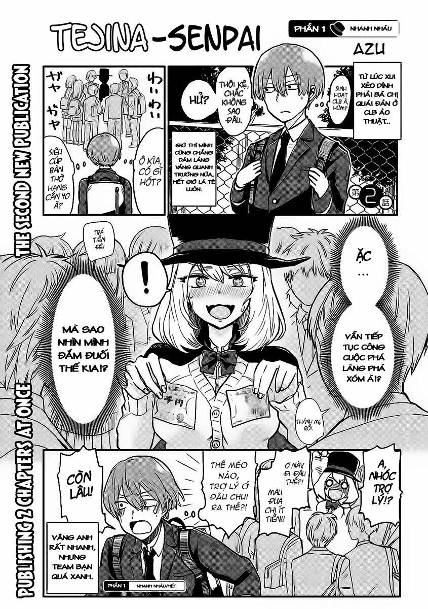 Tejina Senpai Chapter 2 - Trang 2