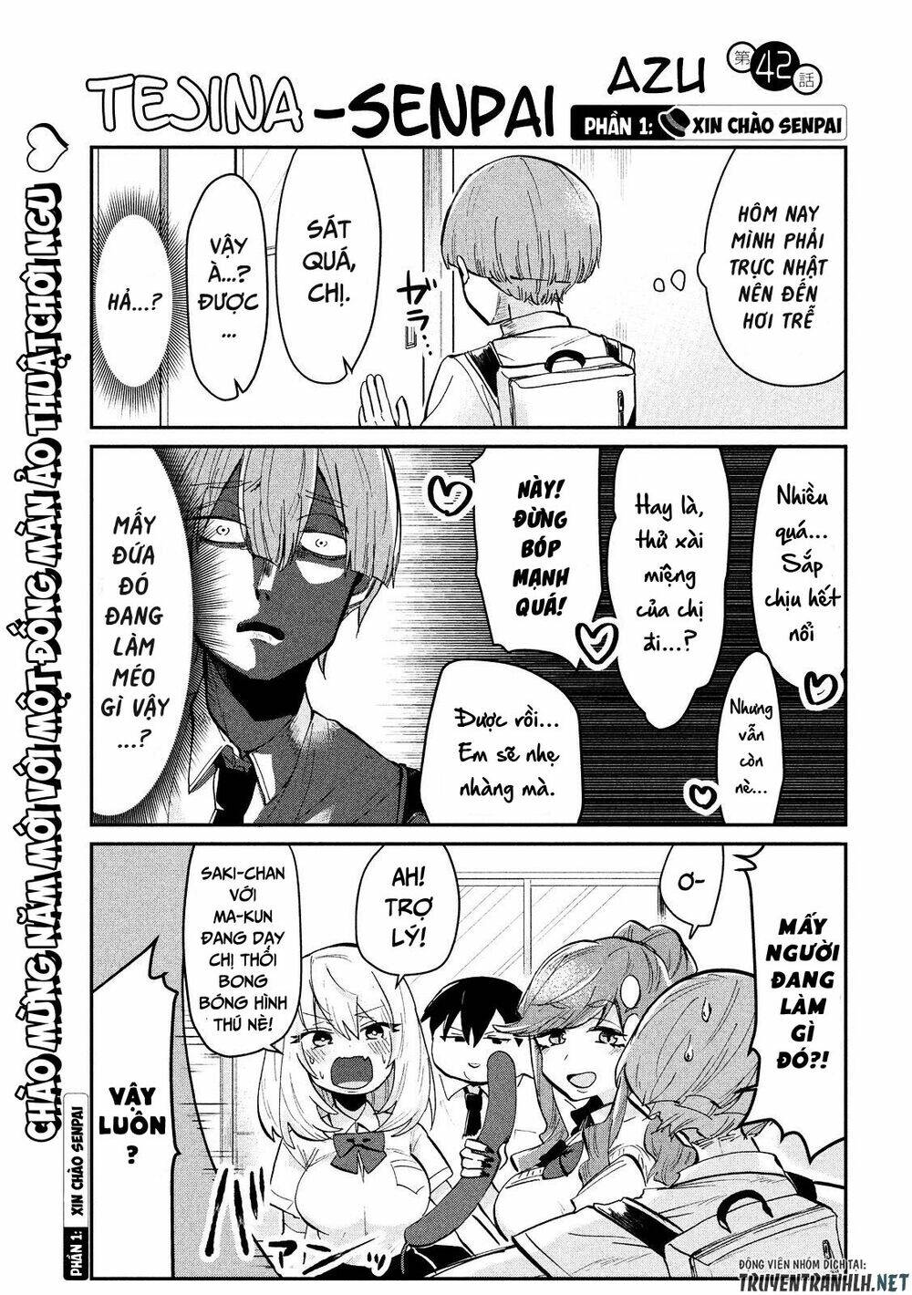 Tejina Senpai Chapter 42 - Trang 2