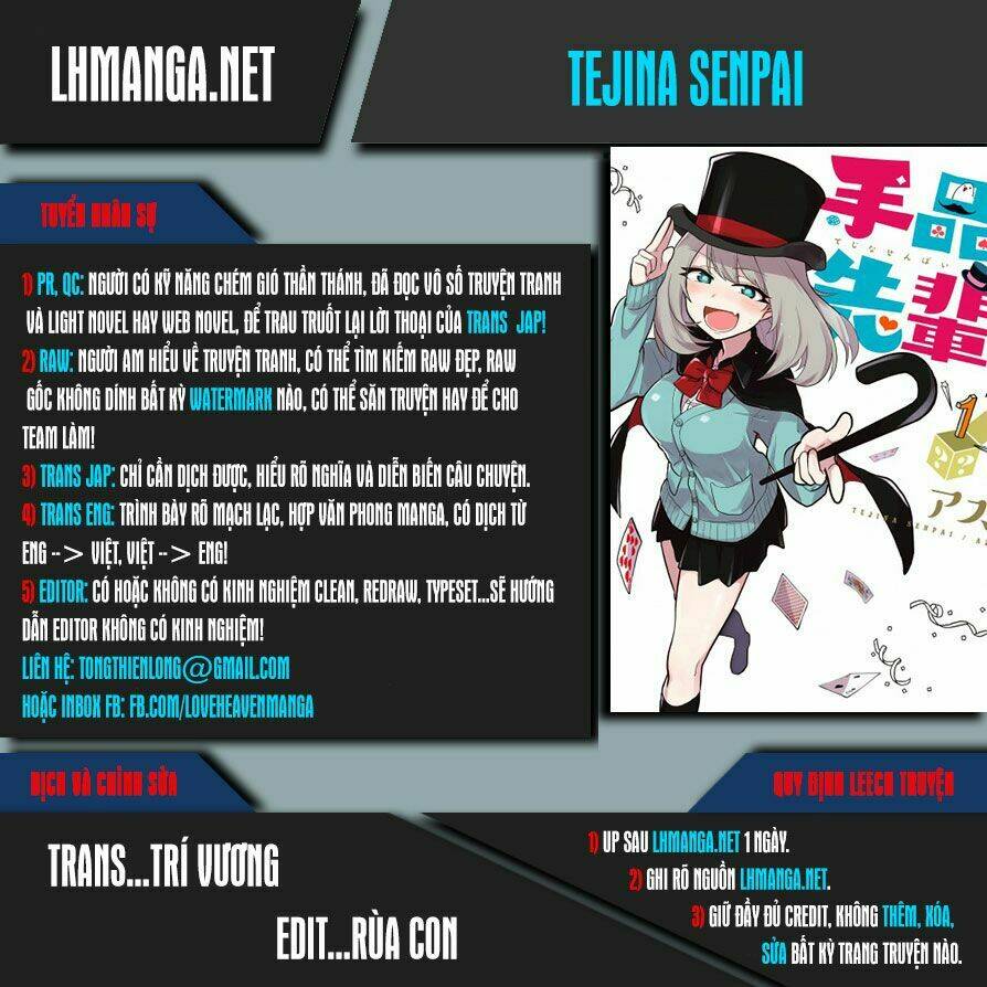 Tejina Senpai Chapter 7 - Next Chapter 8