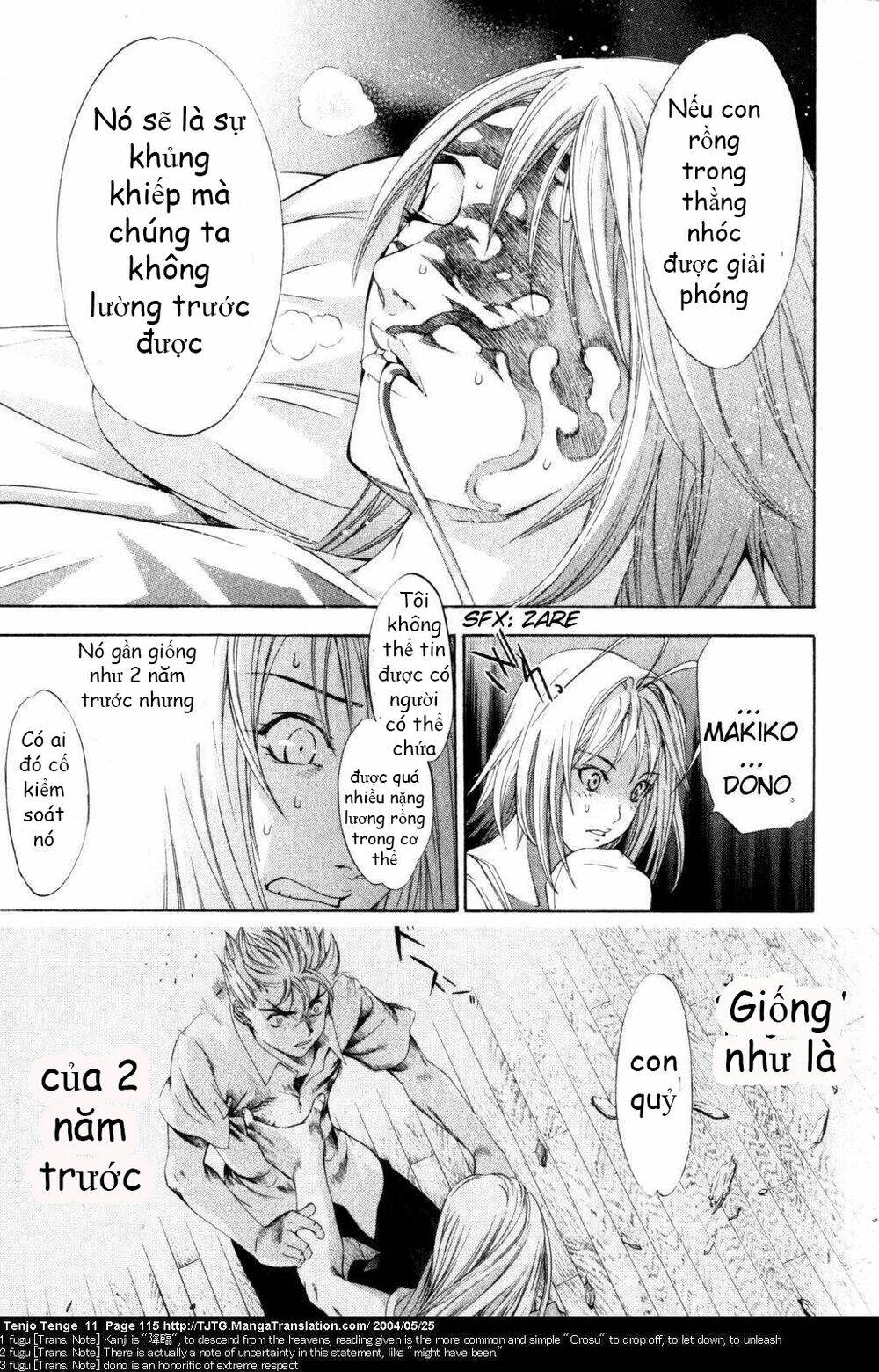 tenjou tenge chapter 67 - Trang 2