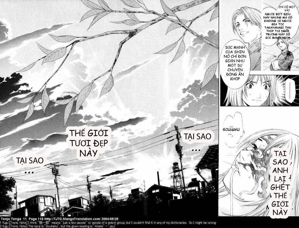 tenjou tenge chapter 67 - Trang 2