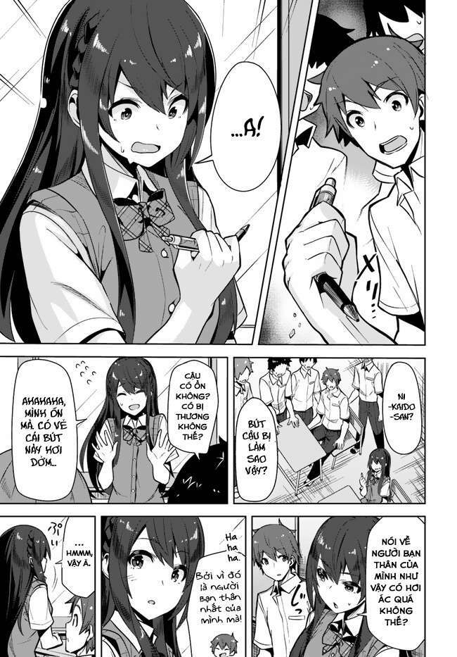 tenkou-saki no seiso karen na bishoujo ga, mukashi danshi to omotte issho ni asonda osananajimi datt chapter 1 - Trang 2