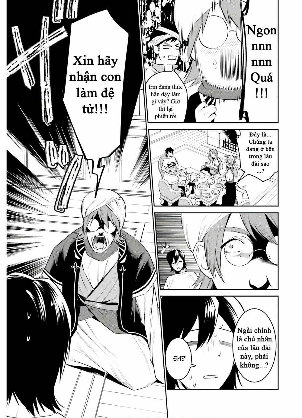 tenkuu no shiro o moratta no de isekai de tanoshiku asobitai chapter 13 - Trang 2