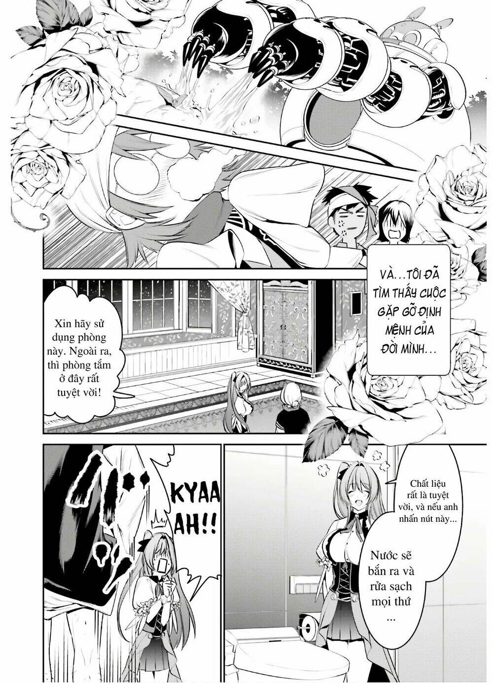 tenkuu no shiro o moratta no de isekai de tanoshiku asobitai chapter 13 - Trang 2