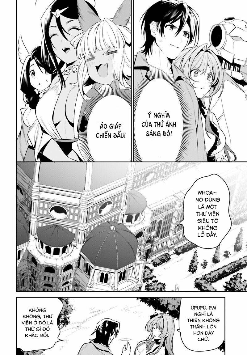 tenkuu no shiro o moratta no de isekai de tanoshiku asobitai chapter 30 - Trang 2