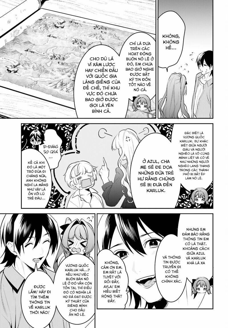 tenkuu no shiro o moratta no de isekai de tanoshiku asobitai chapter 30 - Trang 2