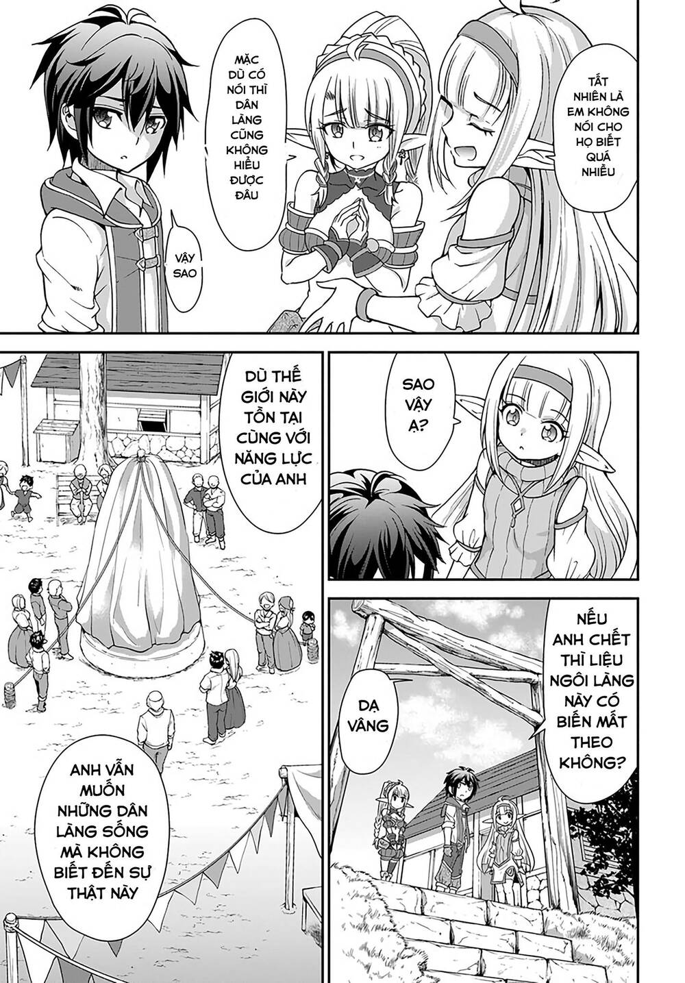 tenohira kaitaku mura de isekai kenkokuki: fueteku yome-tachi to nonbiri mujintou life chapter 23.3 - Trang 2