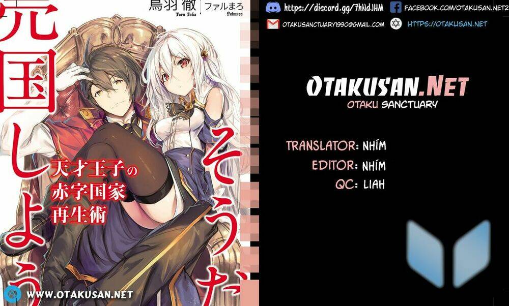 tensai ouji no akaji kokka saisei jutsu - souda, baikoku shiyou chapter 2 - Trang 2