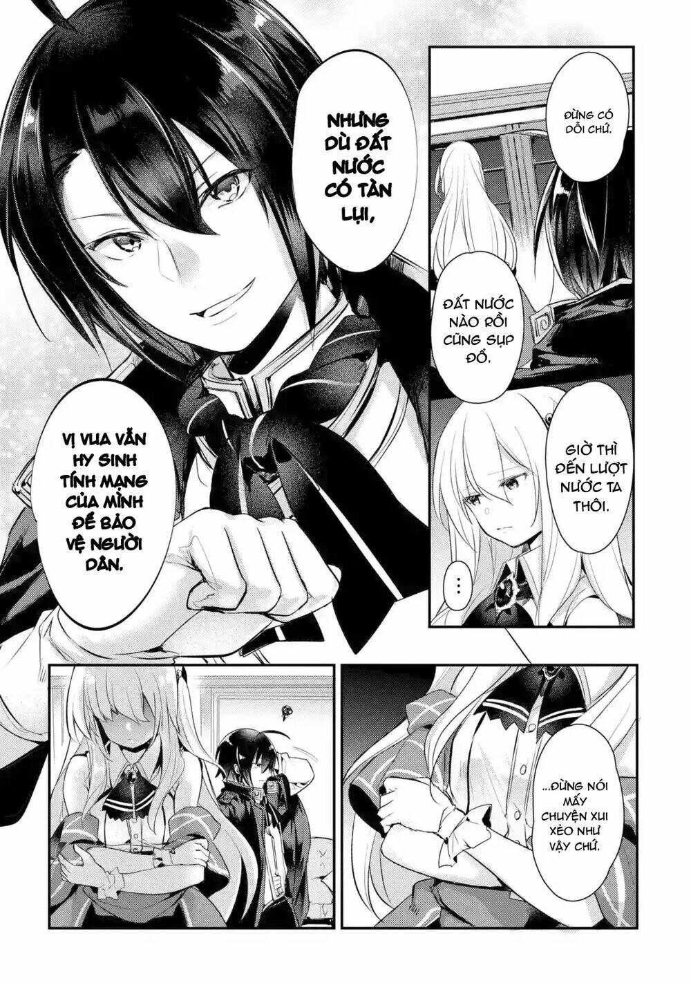 tensai ouji no akaji kokka saisei jutsu - souda, baikoku shiyou chapter 3 - Next chương 4