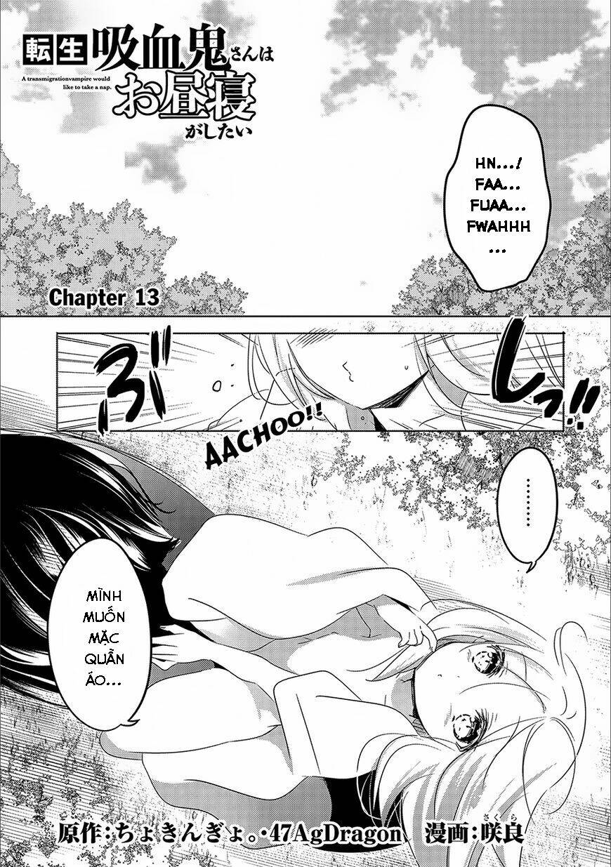 tensei kyuuketsukisan wa ohirune ga shitai chapter 13 - Next chapter 13,5