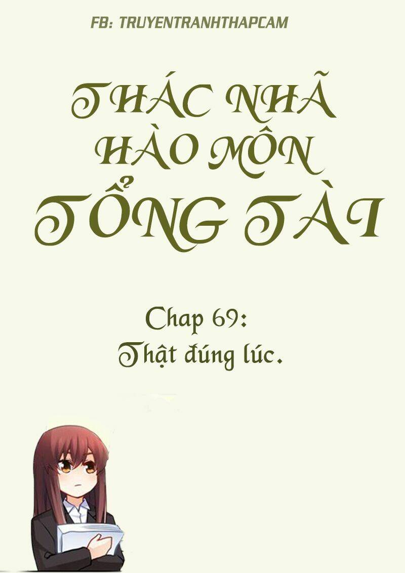 thác nhạ hào môn tổng tài chương 69 - Trang 2