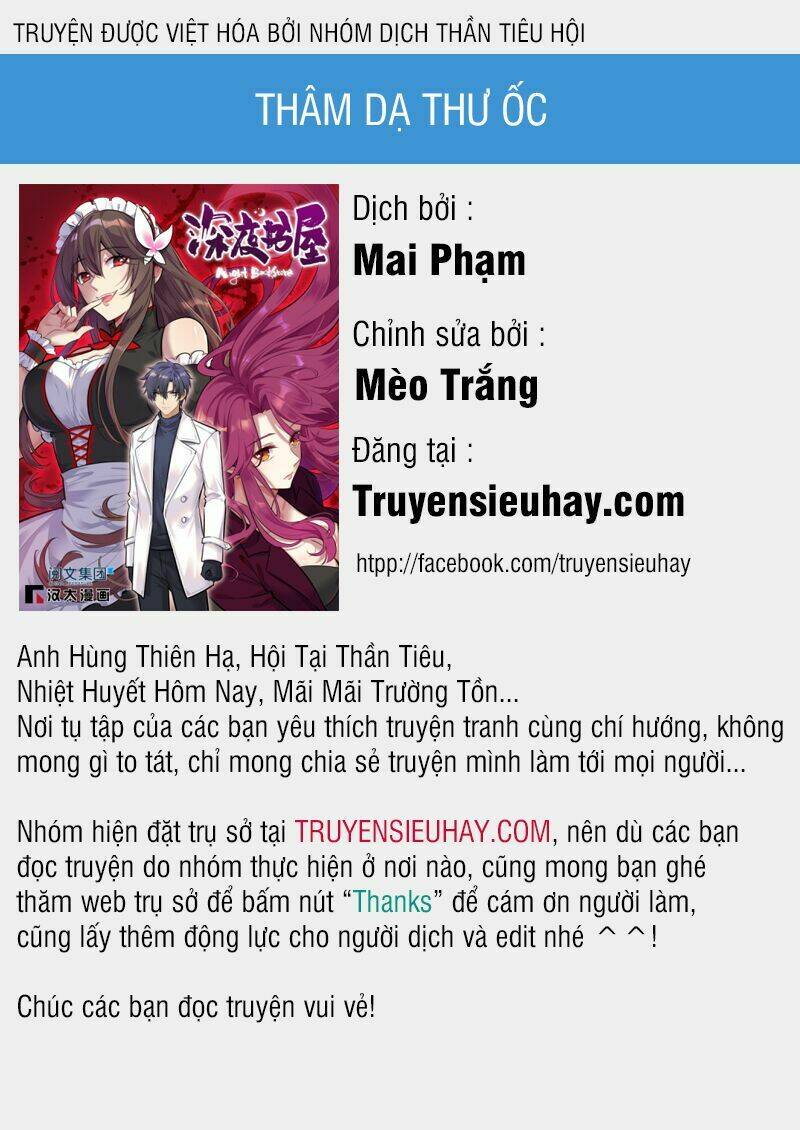 thâm dạ thư ốc chapter 5 - Trang 2