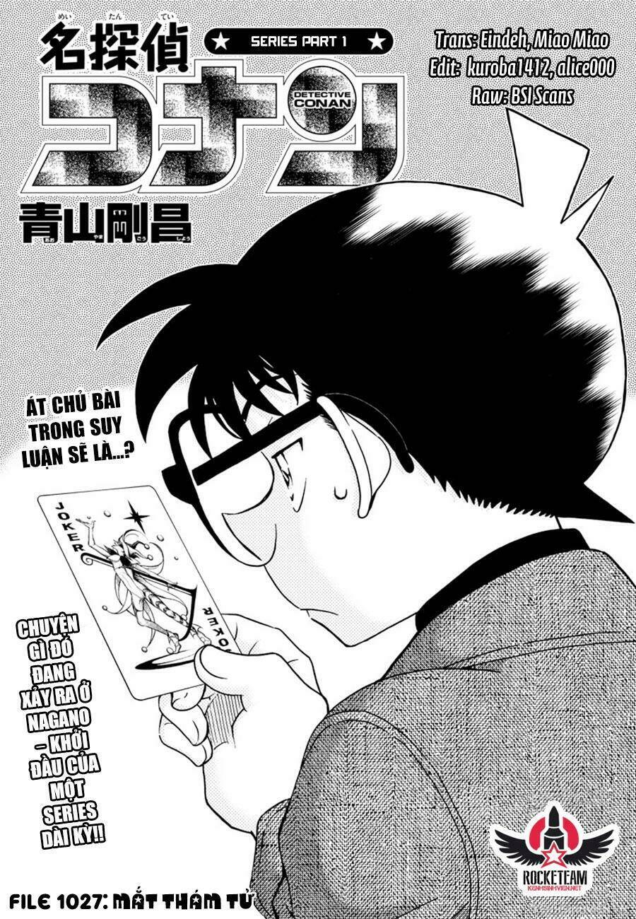 thám tử conan chapter 1027 - Next chapter 1028