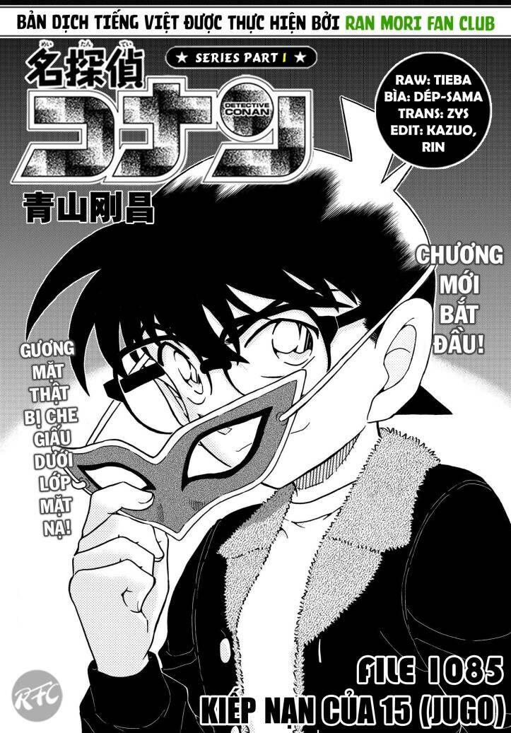 thám tử conan chapter 1085 - Next chapter 1086