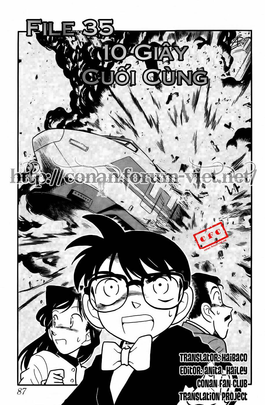 thám tử conan chapter 35 - Next chapter 36