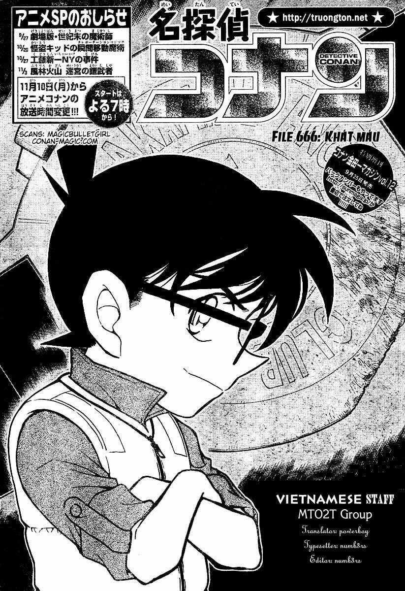 thám tử conan chapter 666 - Next chapter 667