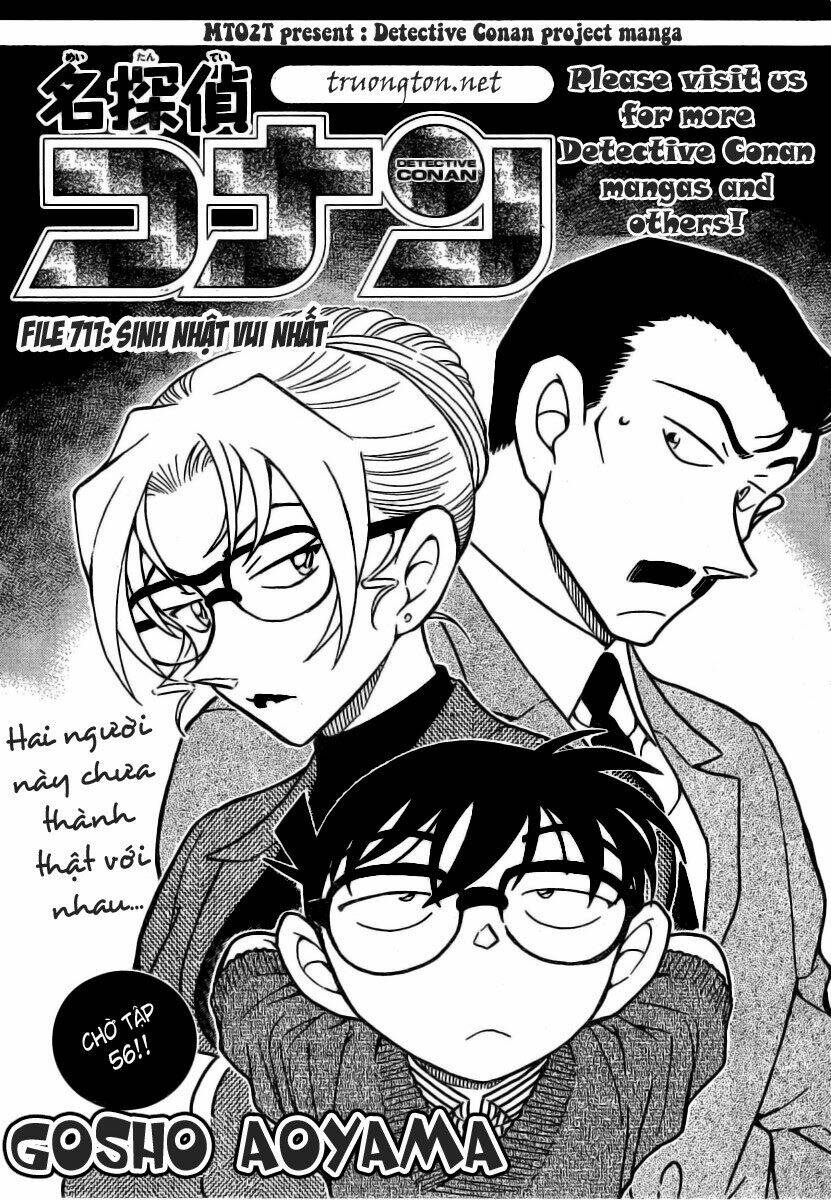 thám tử conan chapter 711 - Next chapter 712