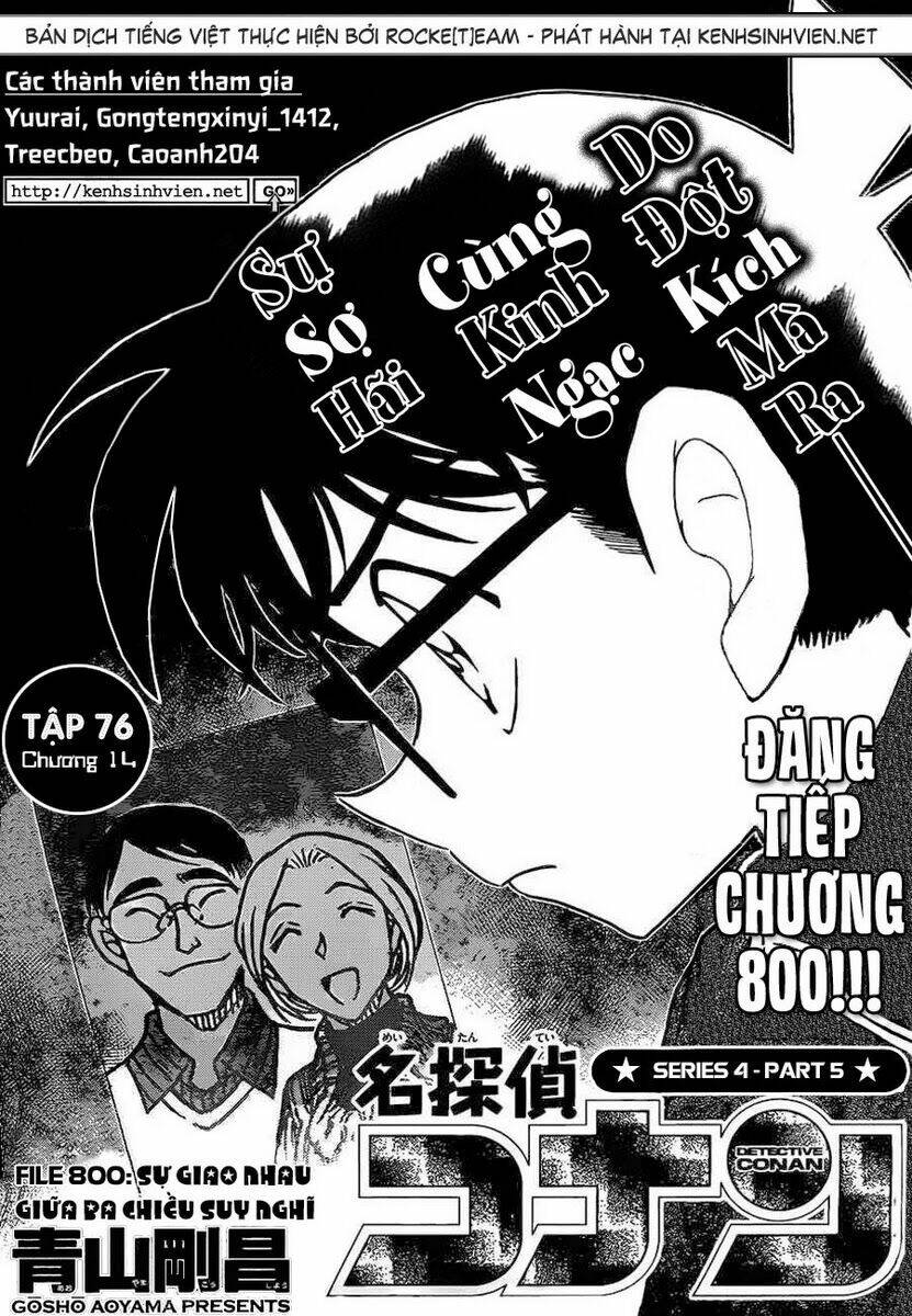 thám tử conan chapter 800 - Next chapter 801