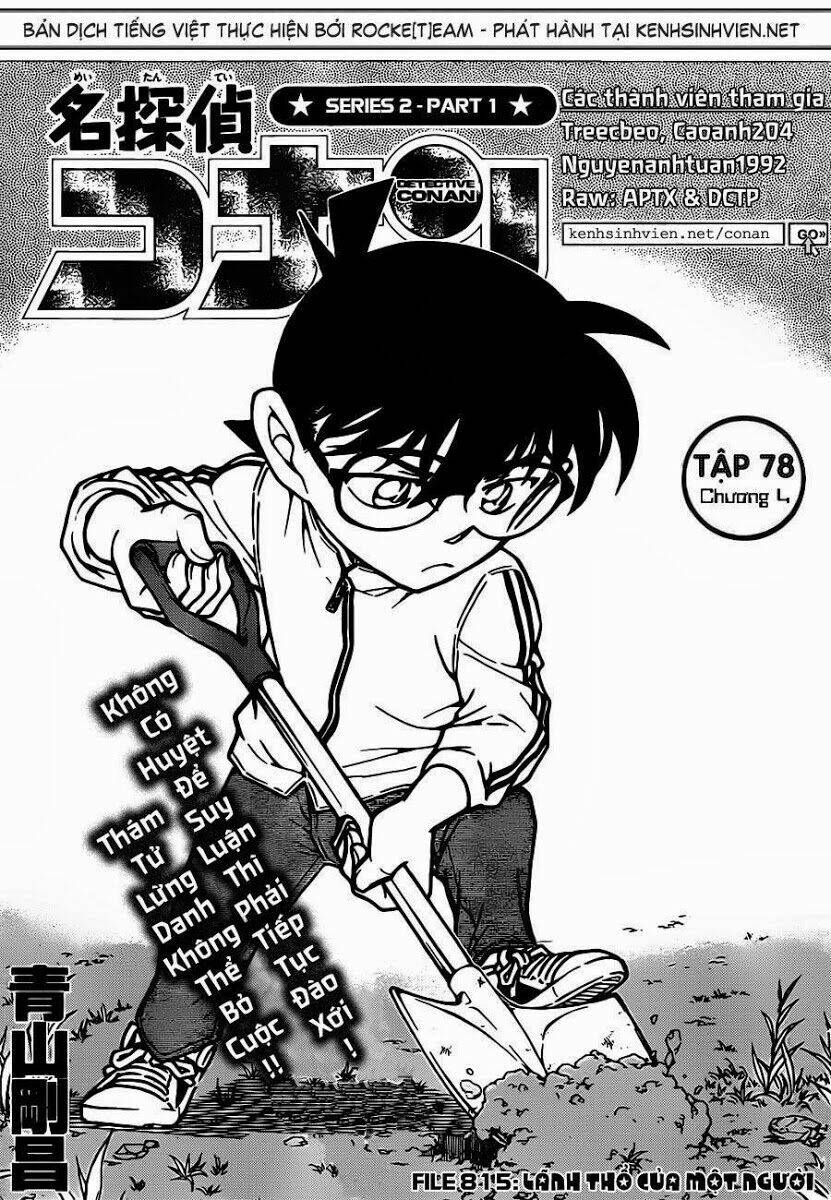 thám tử conan chapter 815 - Next chapter 816