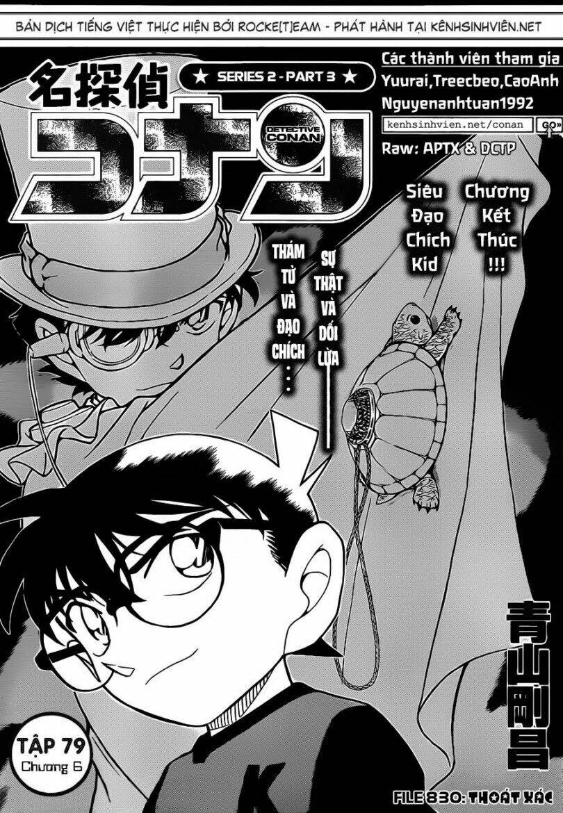 thám tử conan chapter 830 - Next chapter 831