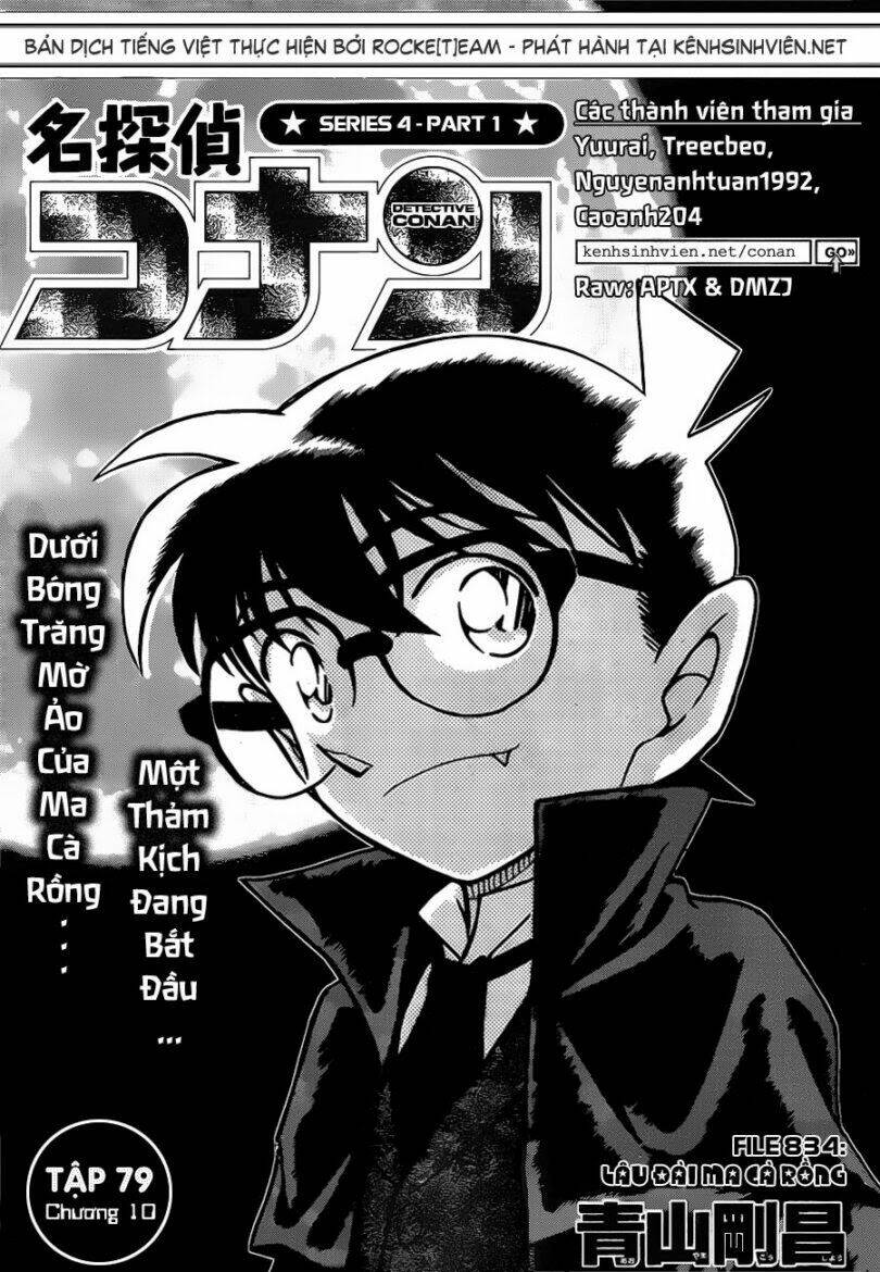 thám tử conan chapter 834 - Next chapter 835