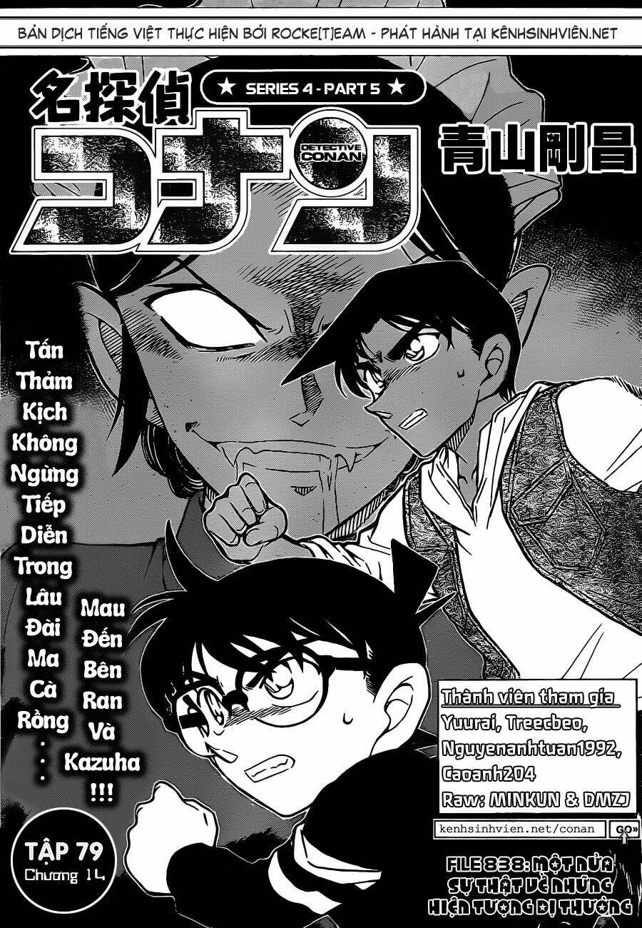 thám tử conan chapter 838 - Trang 2