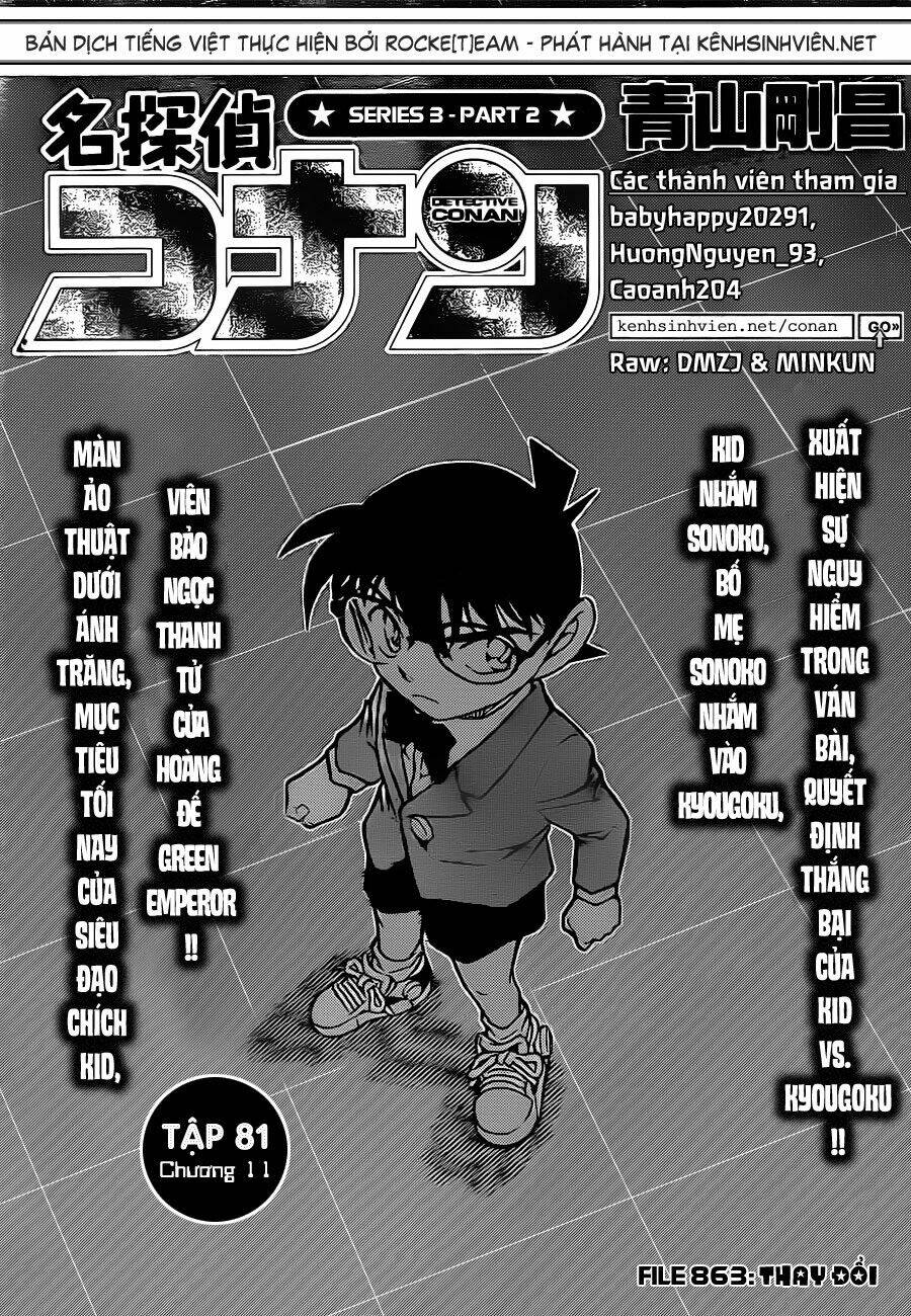 thám tử conan chapter 863 - Next chapter 864