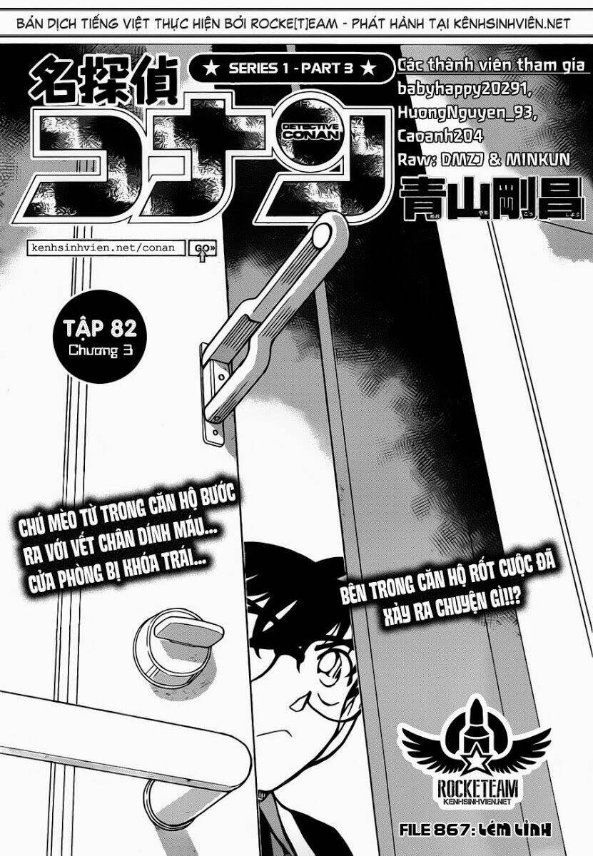 thám tử conan chapter 867 - Next chapter 868