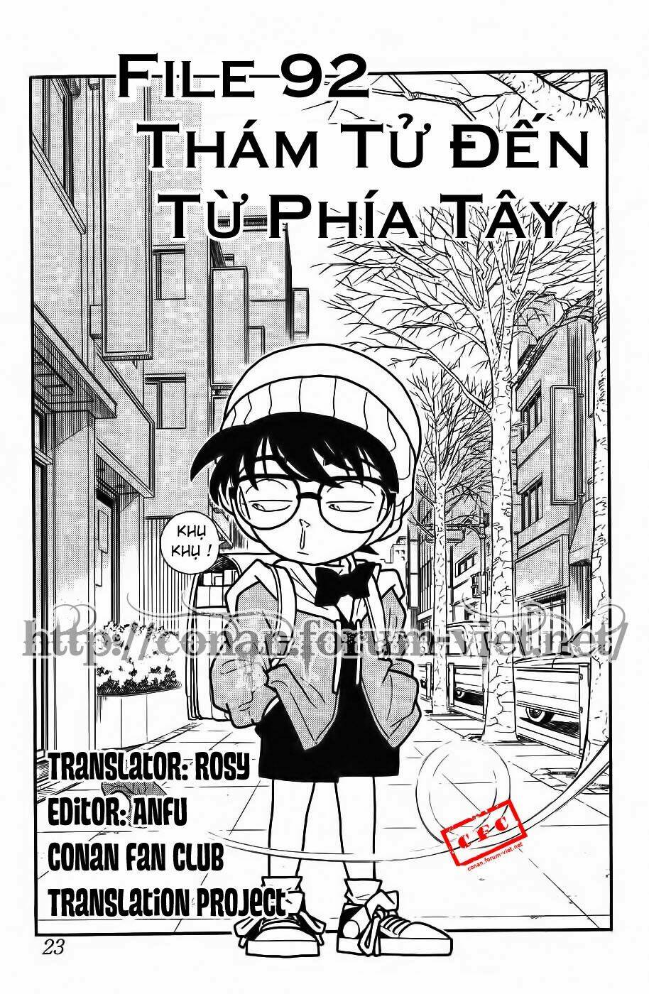 thám tử conan chapter 92 - Next chapter 93