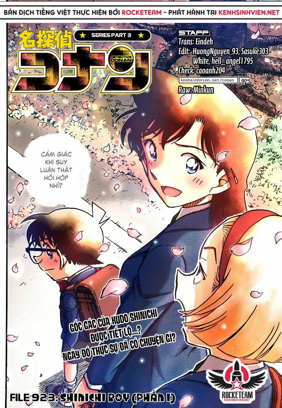 thám tử conan chapter 923 - Trang 2