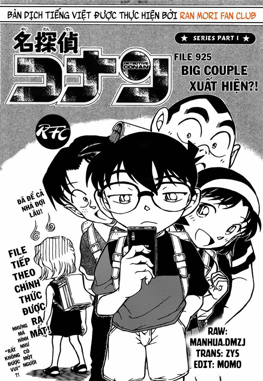 thám tử conan chapter 925 - Next chapter 926