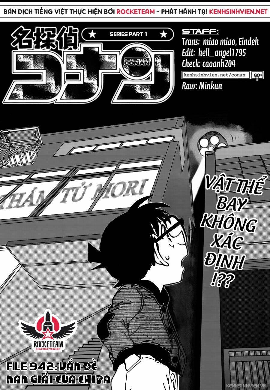 thám tử conan chapter 942 - Next chapter 943