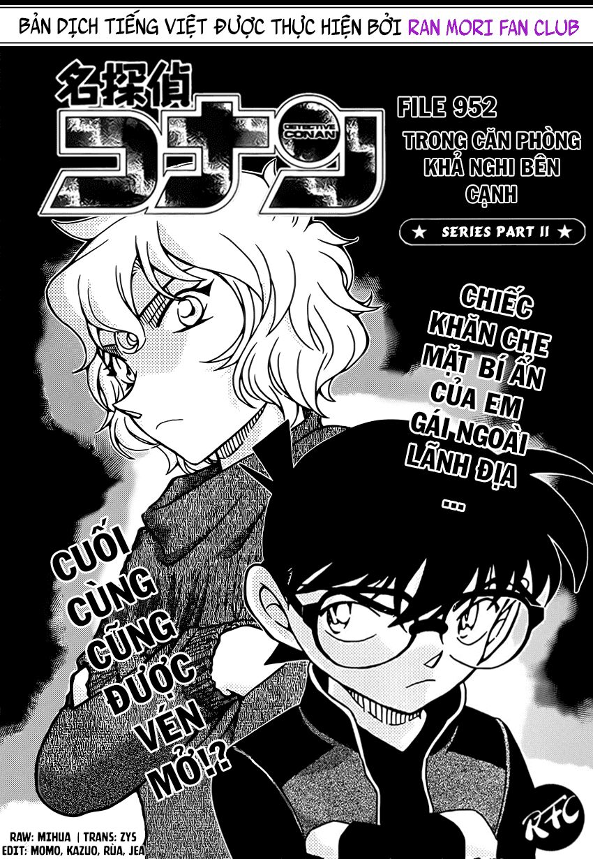 thám tử conan chapter 952 - Next chapter 953