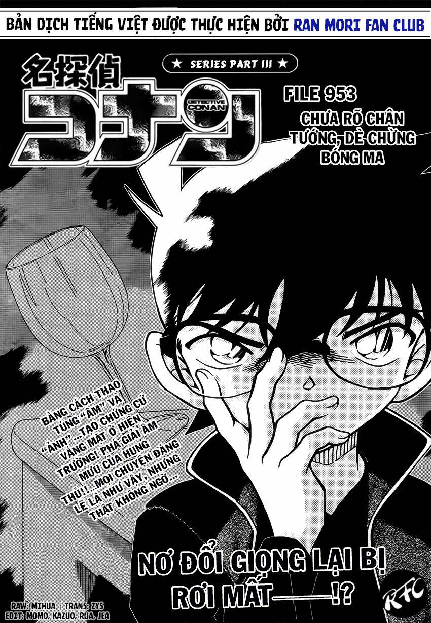 thám tử conan chapter 953 - Next chapter 954