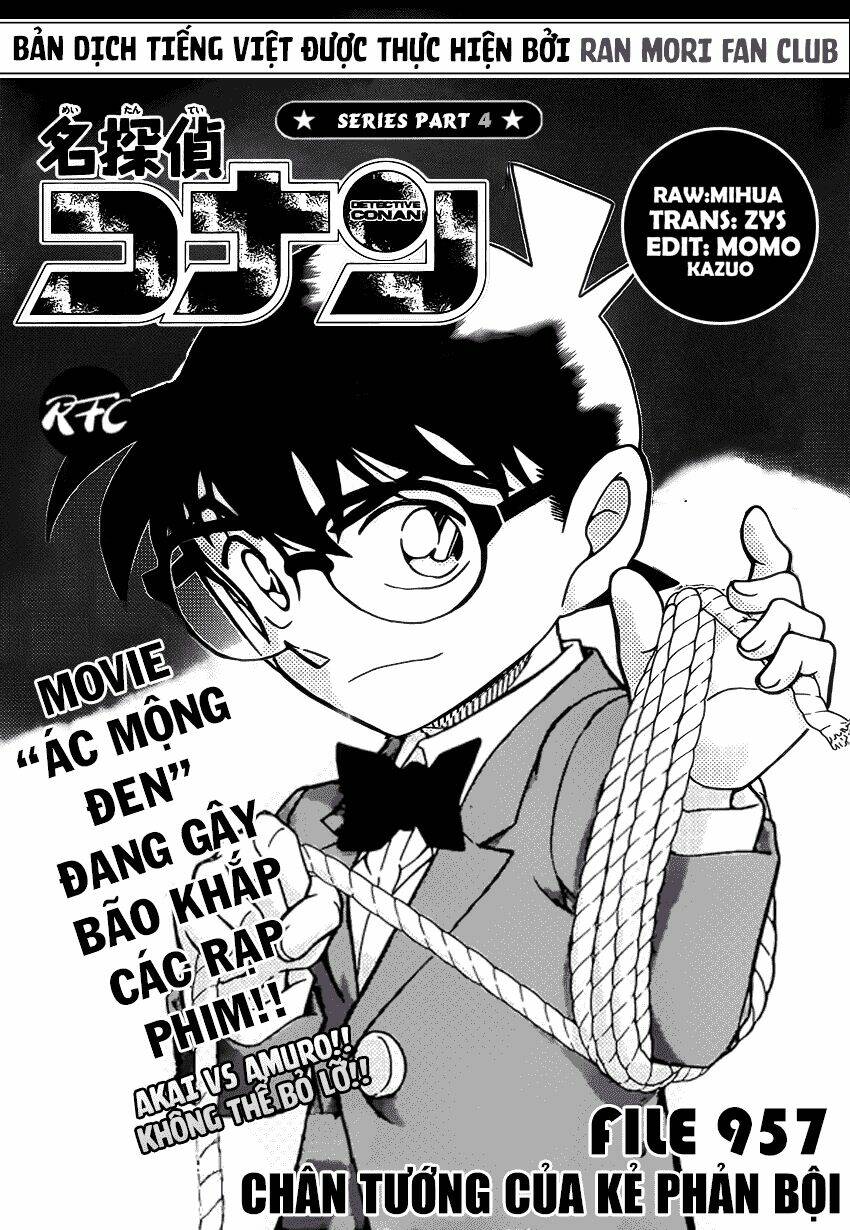 thám tử conan chapter 957 - Next chapter 958