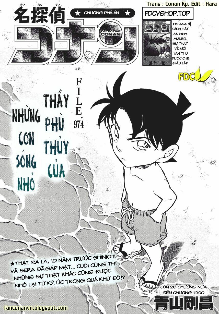 thám tử conan chapter 974 - Next chapter 975