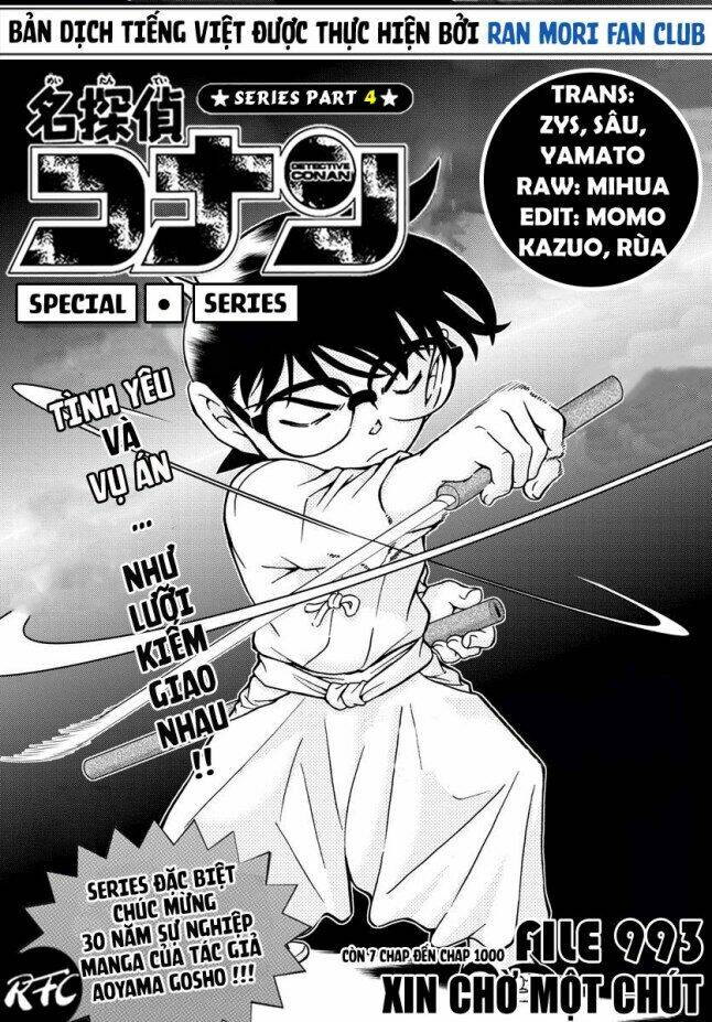 thám tử conan chapter 993 - Next chapter 994